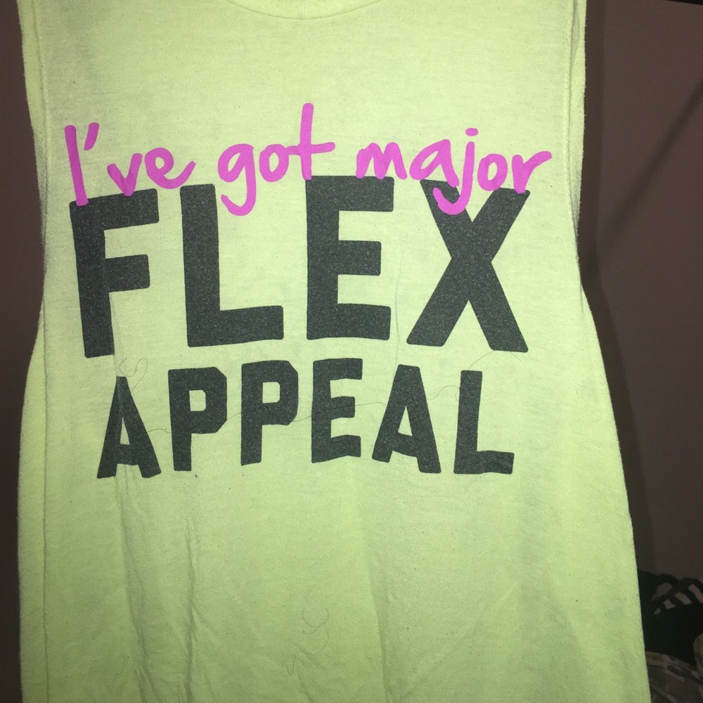 Work out muscle tee